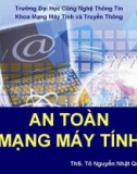 Bài giảng An toàn mạng máy tính: Bài 2B - ThS. Tô Nguyễn Nhật Quang