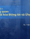 Bài giảng Chủ đề 1: Tổng quan về mã hóa thông tin và ứng dụng – TS. Trần Minh Triết