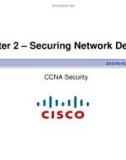 Lecture CCNA Security - Chapter 2: Securing Network Devices