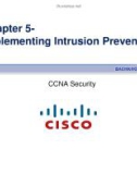 Lecture CCNA Security - Chapter 5: Implementing Intrusion Prevention