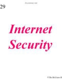 Lecture TCP-IP protocol suite - Chapter 29: Internet security