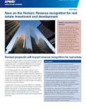 New On The Horizon: Revenue Recognition For Real Estate Investment And Development