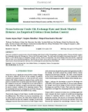 Nexus between crude oil, exchange rate and stock market returns: An empirical evidence from Indian context