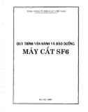 Quy trình vận hành và bảo dưỡng máy cắt SF6