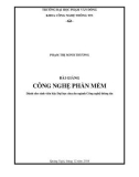 Bài giảng Công nghệ phần mềm: Phần 1 - ĐH Phạm Văn Đồng