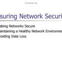 Lecture Networking essentials plus (3/e) - Chapter 10: Ensuring network security