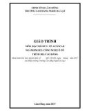 Giáo trình AutoCAD - Nghề: Công nghệ ô tô (Cao đẳng) - CĐ Nghề Đà Lạt