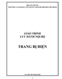 Giáo trình Trang bị điện - Cao đẳng Xây dựng TP.HCM