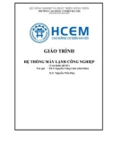 Giáo trình Hệ thống máy lạnh công nghiệp - CĐ Cơ Điện Hà Nội