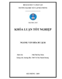 Khóa luận tốt nghiệp Văn hóa du lịch: Khai thác văn hóa tộc người Cơ Tu ở tỉnh Quảng Nam để phục hoạt động du lịch