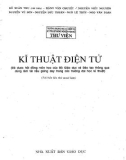 Giáo trình Kỹ thuật điện tử: Phần 1