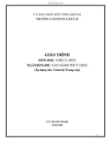 Giáo trình Khí cụ điện (Nghề: Vận hành thủy điện) - Trường CĐ Cộng đồng Lào Cai