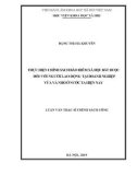 Luận văn Thạc sĩ Chính sách công: Thực hiện chính sách Bảo hiểm xã hội bắt buộc tại doanh nghiệp vừa và nhỏ ở nước ta hiện nay