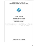 Giáo trình mô đun Thiết kế cơ khí (Nghề Cơ điện tử - Trình độ cao đẳng) – CĐ Kỹ thuật Công nghệ BR–VT