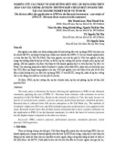 Nghiên cứu các nhân tố ảnh hưởng đến việc áp dụng IFRS trên báo cáo tài chính - Áp dụng trường hợp chuẩn mực doanh thu tại các doanh nghiệp dịch vụ TP.HCM