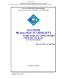 Giáo trình Điện tử công suất (Nghề: Điện tử công nghiệp - Cao đẳng) - Trường CĐ nghề Việt Đức Hà Tĩnh