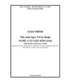 Giáo trình Vẽ kỹ thuật (Nghề: Cắt gọt kim loại - Cao đẳng nghề): Phần 1 - Tổng cục Dạy nghề