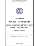 Giáo trình Kỹ thuật điện (Nghề: Công nghệ kỹ thuật điều khiển và tự động hóa - Trình độ Cao đẳng) - Trường Cao đẳng Nghề An Giang