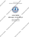 Giáo trình Vẽ kỹ thuật (Nghề: Nề hoàn thiện - Trung cấp) - Trường Cao đẳng nghề Xây dựng