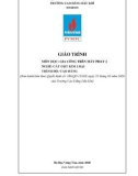 Giáo trình Gia công trên máy phay 2 (Nghề: Cắt gọt kim loại - Trình độ: Cao đẳng) - Trường Cao Đẳng Dầu Khí (năm 2020)