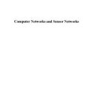 GeoSensor Networks - Chapter 11