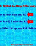 giáo án điện tử công nghệ: Chỉnh lưu dòng điện xoay chiều