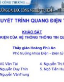 Giáo án điện tử công nghệ: quang điện tử