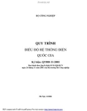 BỘ CÔNG NGHIỆP QUY TRÌNH ĐIỀU ĐỘ HỆ THỐNG ĐIỆN QUỐC GIA