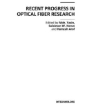 RECENT PROGRESS IN OPTICAL FIBER RESEARCHE