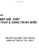 BÀI GIẢNG LẮP ĐẶT NỘI THẤT TÀU THUỶ & CÔNG TRÌNH BIỂN