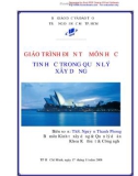 Giáo trình Tin học trong quản lý xây dựng – ThS. Nguyễn Thanh Phong