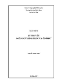 Lý thuyết Ngôn ngữ hình thức và Automata