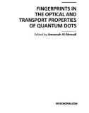 FINGERPRINTS IN THE OPTICAL AND TRANSPORT PROPERTIES OF QUANTUM DOTS