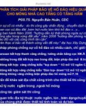 Phân tích giải pháp bảo vệ hố đào hiệu quả cho móng nhà cao tâng có tầng hầm