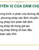 Lý thuyết : chuyển vị của dầm chịu uốn