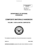 mil hdbk composite materials handbook vol4 us dod 1999