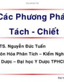 Các Phương Pháp Tách - Chiết