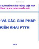 FTTx và các giải pháp triển khai FTTH