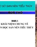 CƠ SỞ SAN NỀN TIÊU THỦY