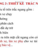 Chương 3: Thiết kế trắc ngang