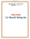 Giáo trình môn Lý thuyết thông tin