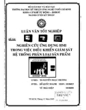 Luận văn Nghiên cứu ứng dụng HMI trong việc điều khiển giám sát hệ thống phân loại sản phẩm - Đỗ Quốc Doanh, Vũ Thái Hiệp