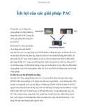 Ích lợi của các giải pháp PAC