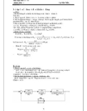 Bài tập lớn lý thuyết điều khiển tự động