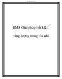 BMS Giải pháp tiết kiệm năng lượng trong tòa nhà lớn