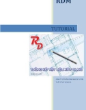 Hướng dẫn sử dụng phần mềm RDM - Phần mềm thống kê thép và tối ưu cắt thép