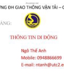 Bài giảng thông tin di động - Chương 2