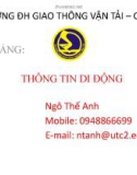 Bài giảng thông tin di động - Chương 3