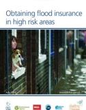 Obtaining flood insurance in high risk areas