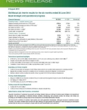 Old Mutual plc Interim results for the six months ended 30 June 2012 Good strategic and operational progress